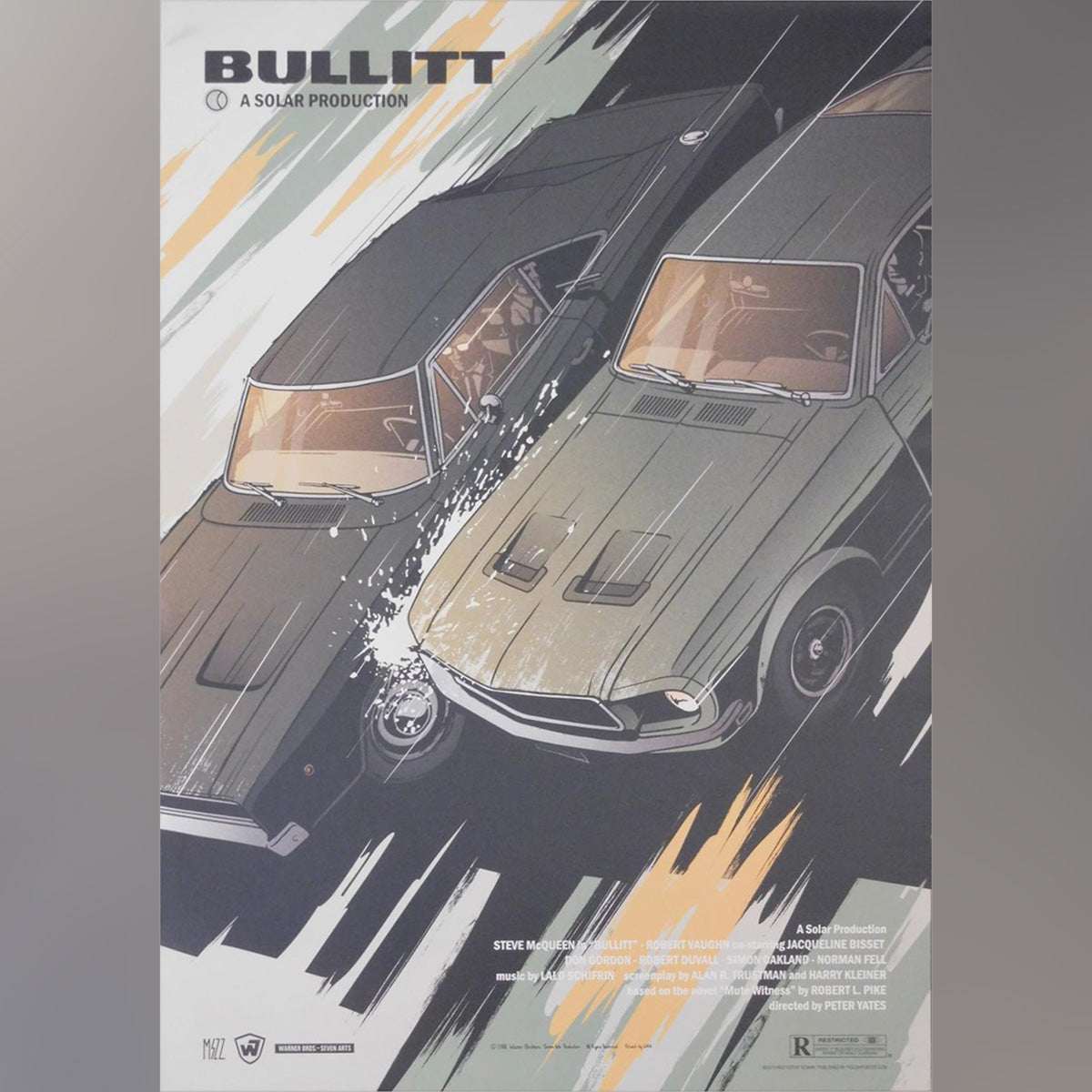 Original Movie Poster of Bullitt (2015R)