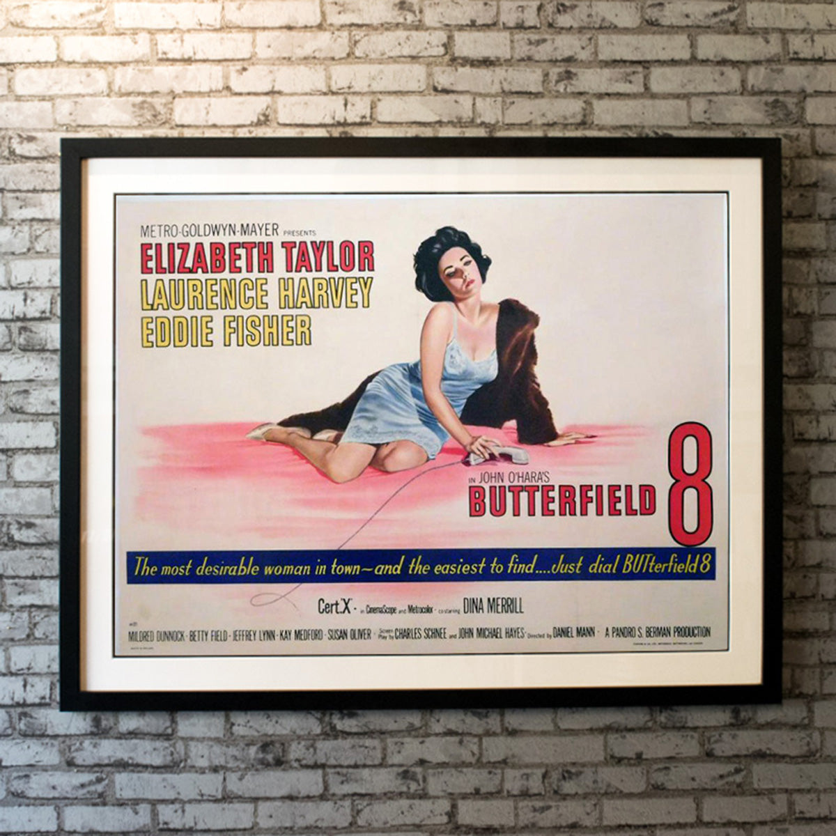 Original Movie Poster of Butterfield 8 (1960)