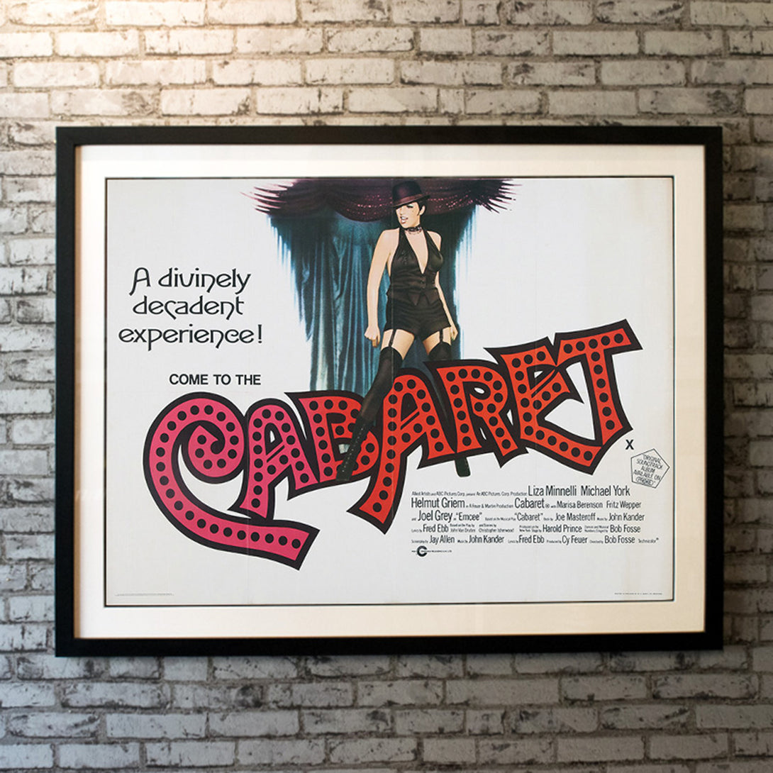 Original Movie Poster of Cabaret (1972)