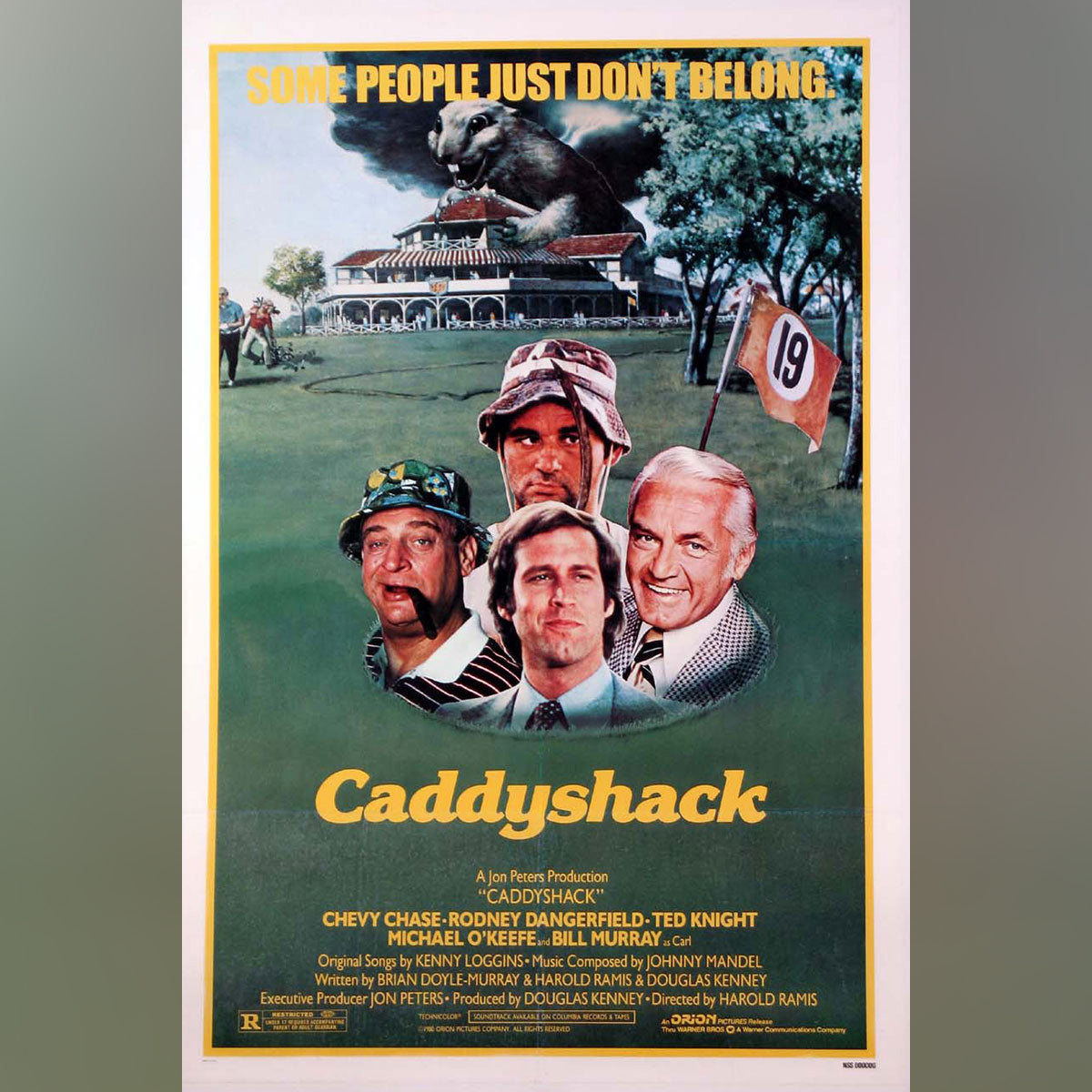 Caddyshack (1980) | Original Movie Poster | Vintage Film Poster – At ...