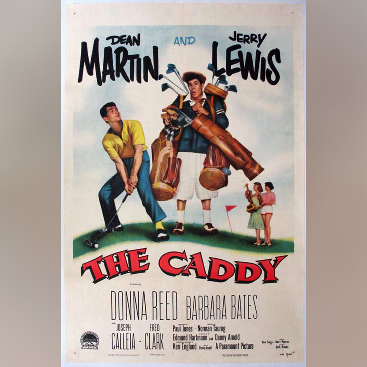 Original Movie Poster of Caddy, The (1953)
