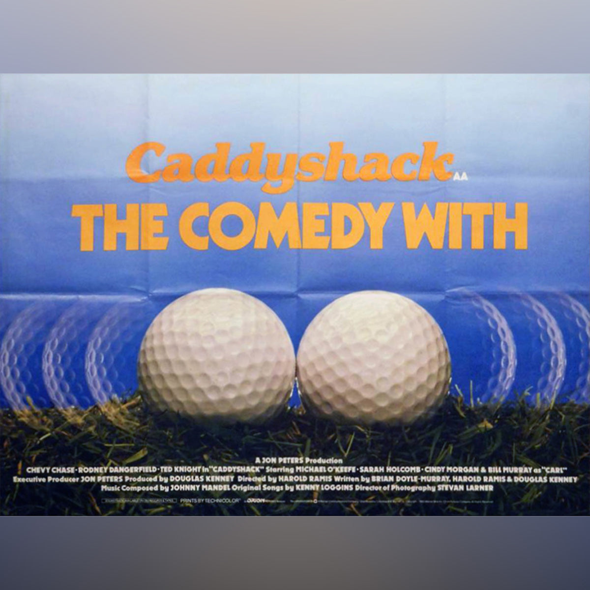 Original Movie Poster of Caddyshack (1980)
