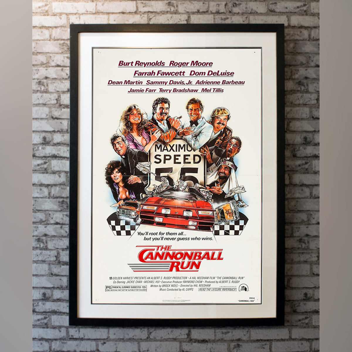 Original Movie Poster of Cannonball Run, The (1981)