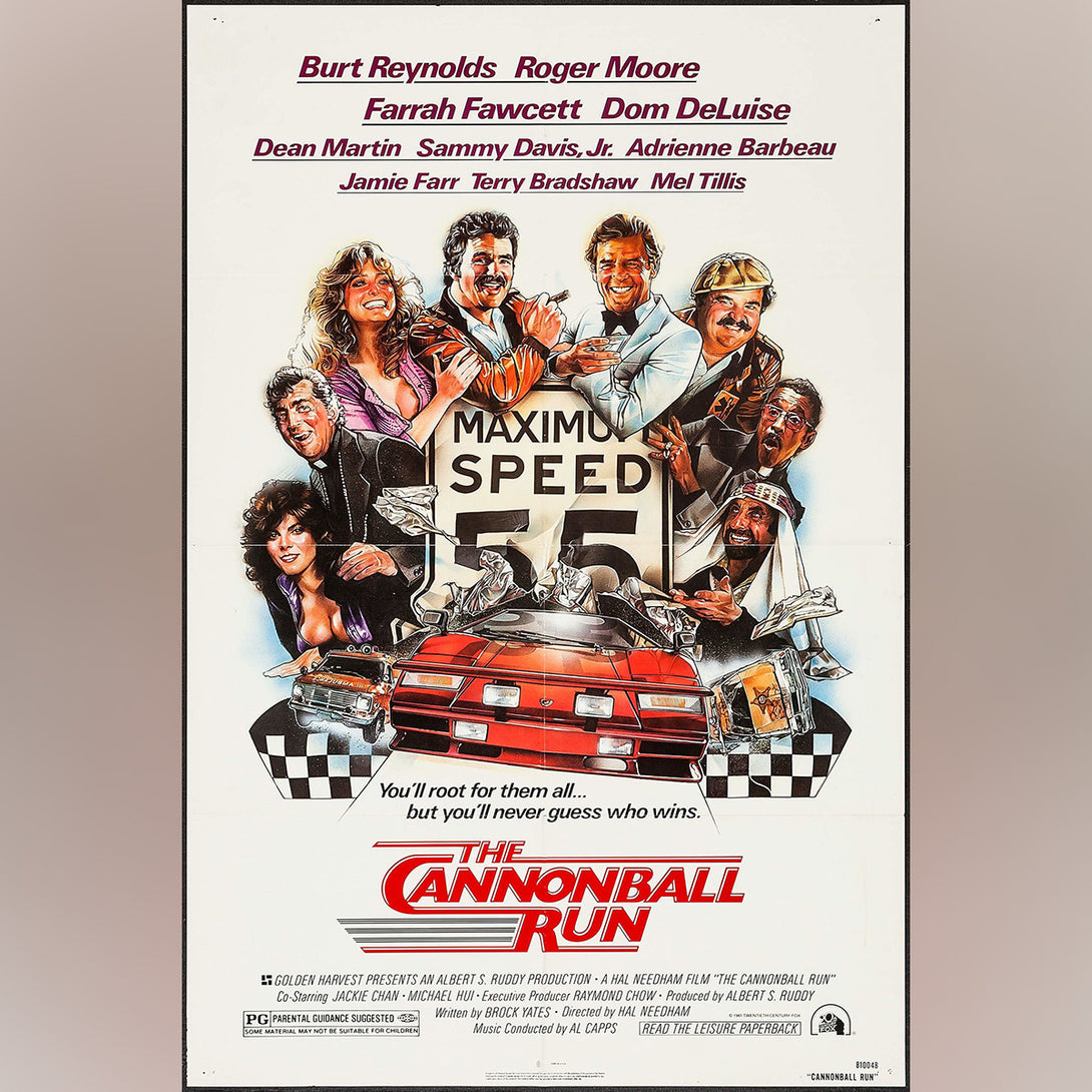 Original Movie Poster of Cannonball Run, The (1981)