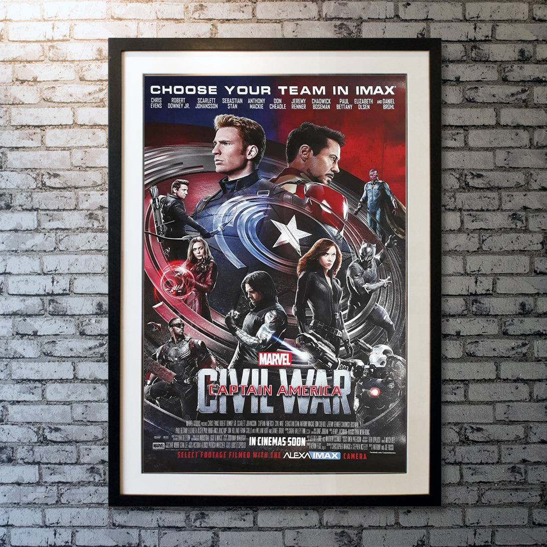 Original Movie Poster of Captain America: Civil War (2016)