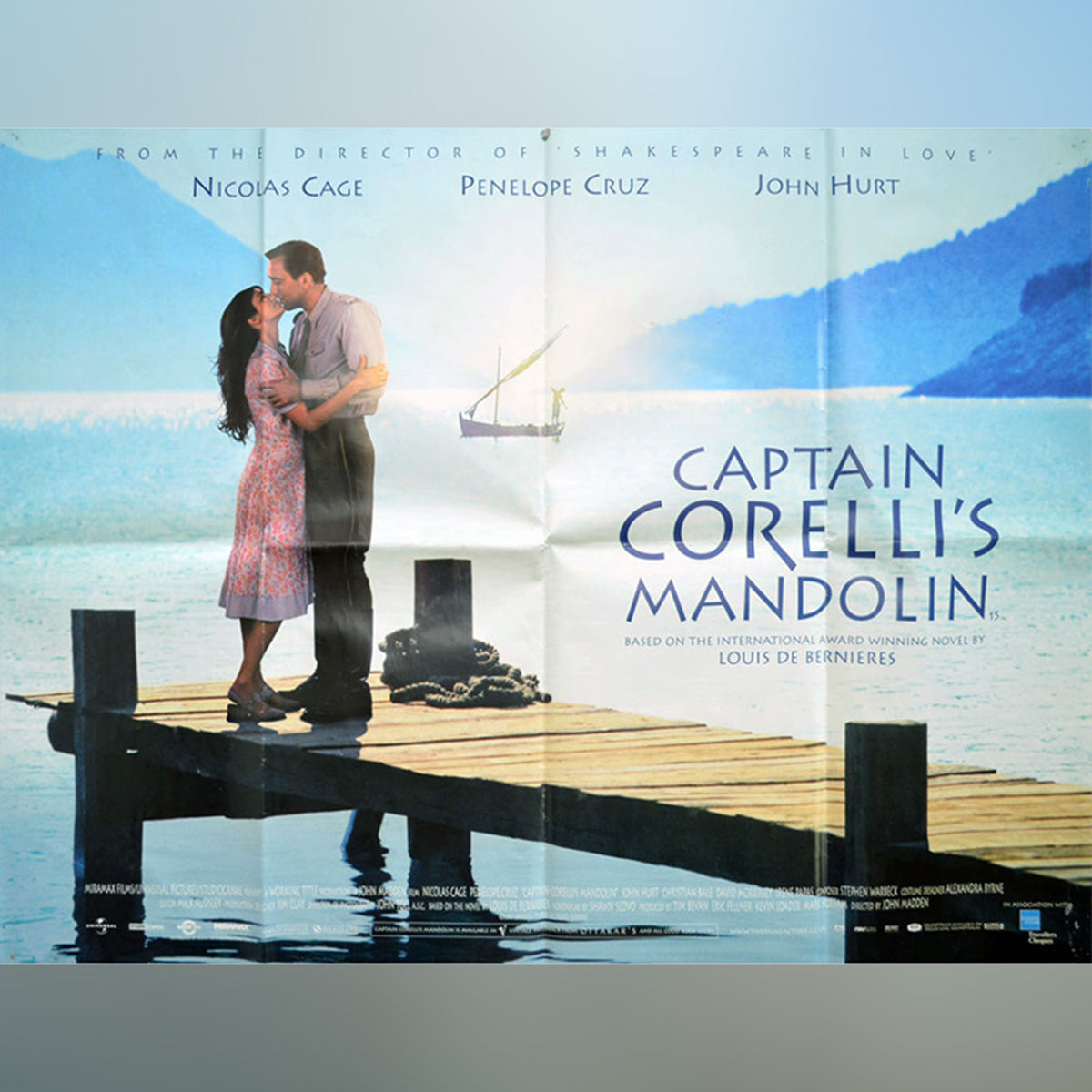 Original Movie Poster of Captain Corelli's Mandolin (2001)
