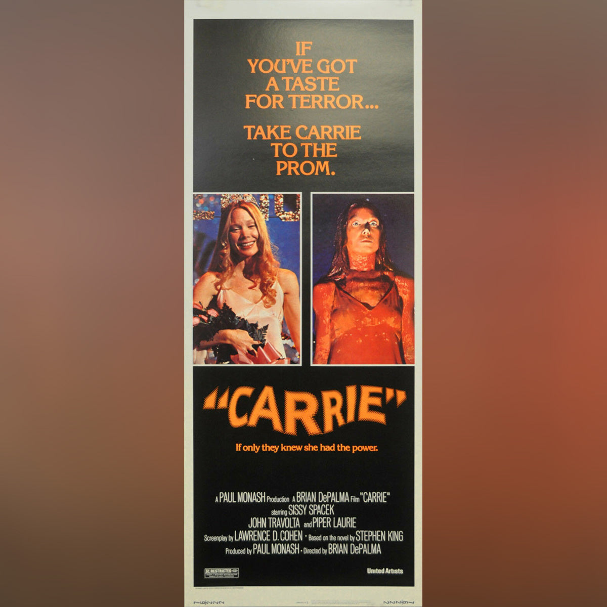 Original Movie Poster of Carrie (1976)