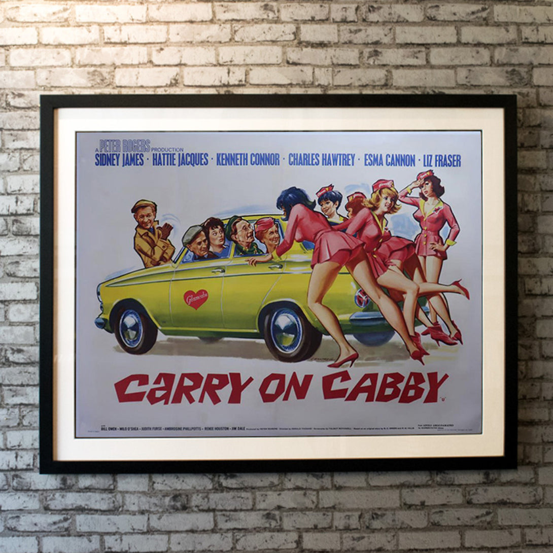 Original Movie Poster of Carry On Cabby (1963)