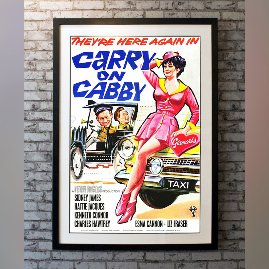 Original Movie Poster of Carry On Cabby (1963)