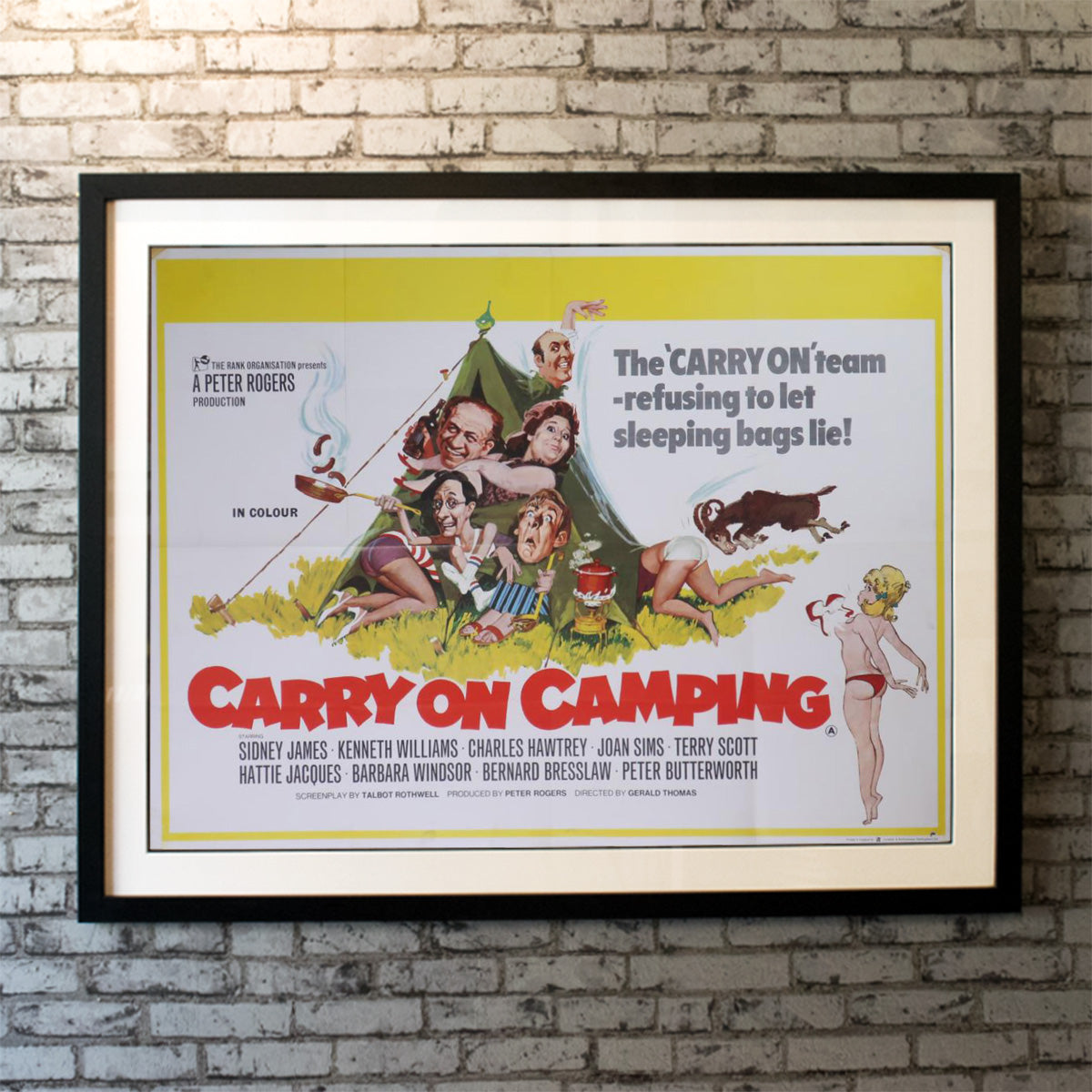 Original Movie Poster of Carry On Camping (1969)