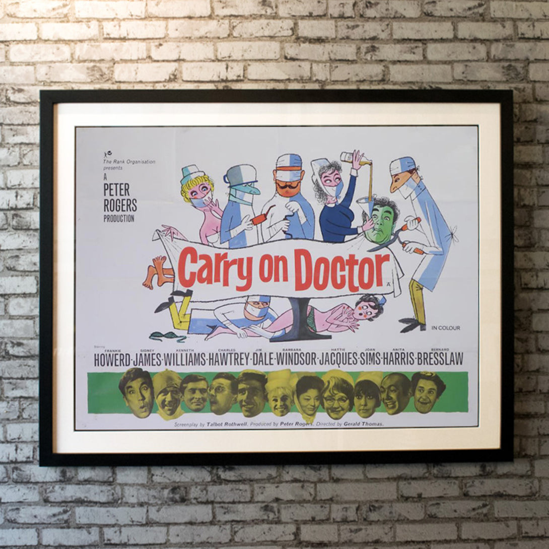 Original Movie Poster of Carry On Doctor (1967)