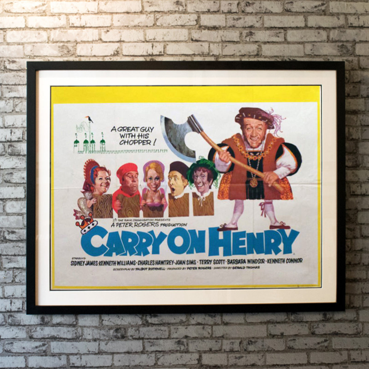 Original Movie Poster of Carry On Henry Viii (1971)