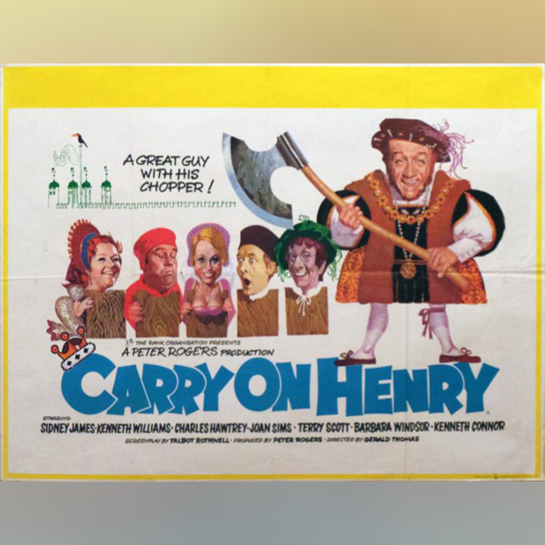 Original Movie Poster of Carry On Henry Viii (1971)