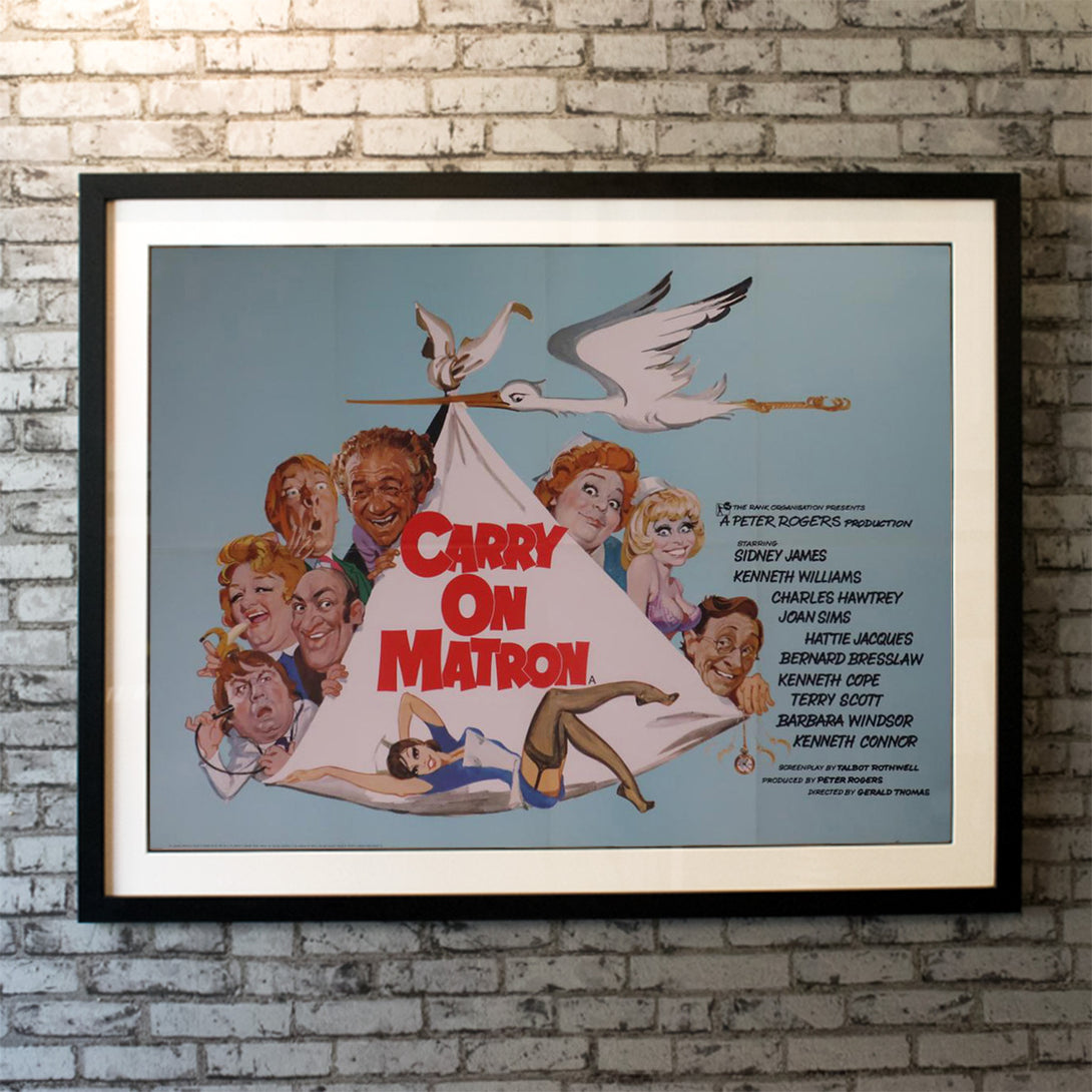 Original Movie Poster of Carry On Matron (1972)