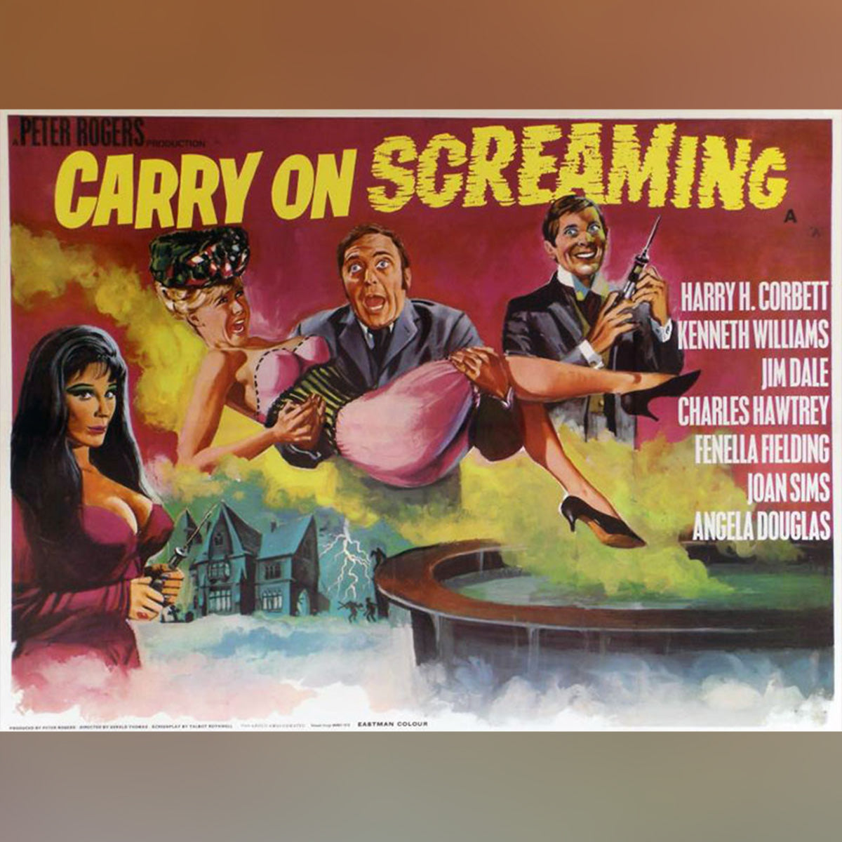 Original Movie Poster of Carry On Screaming! (1966)