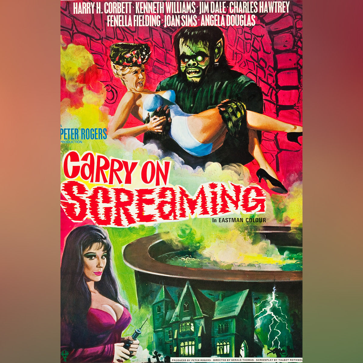 Original Movie Poster of Carry On Screaming! (1966)