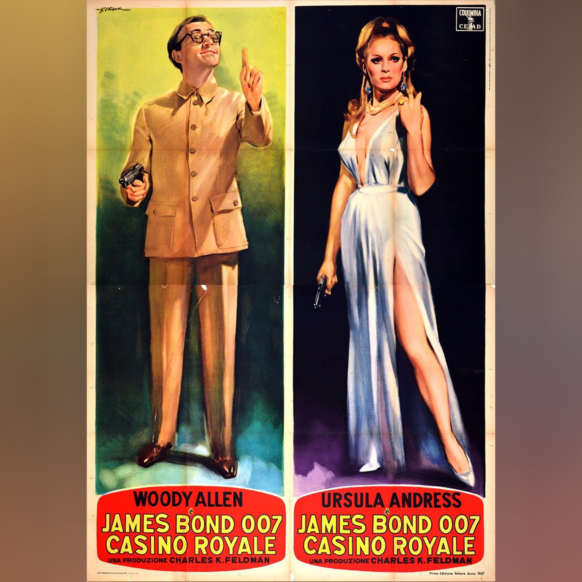 Original Movie Poster of Casino Royale (1967)