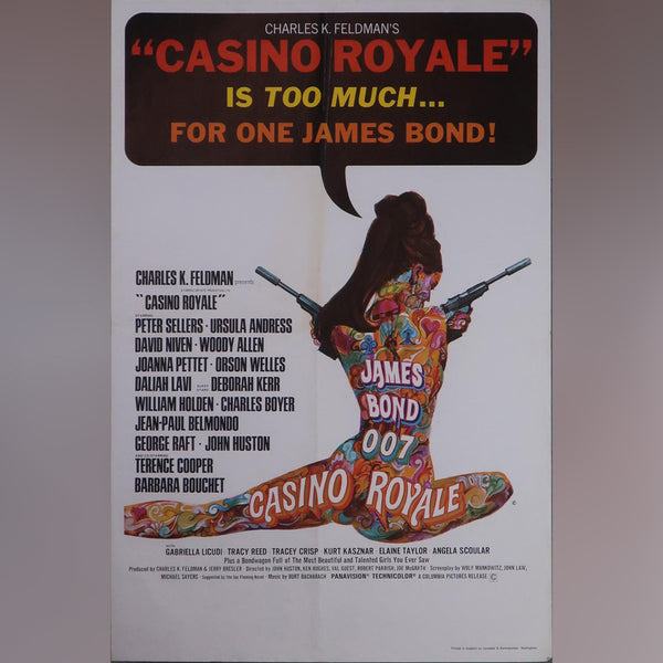 Original Movie Poster of Casino Royale (1967)