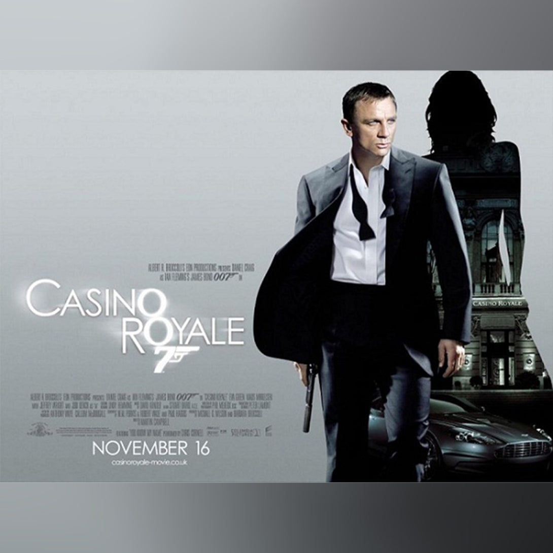 Original Movie Poster of Casino Royale (2006)