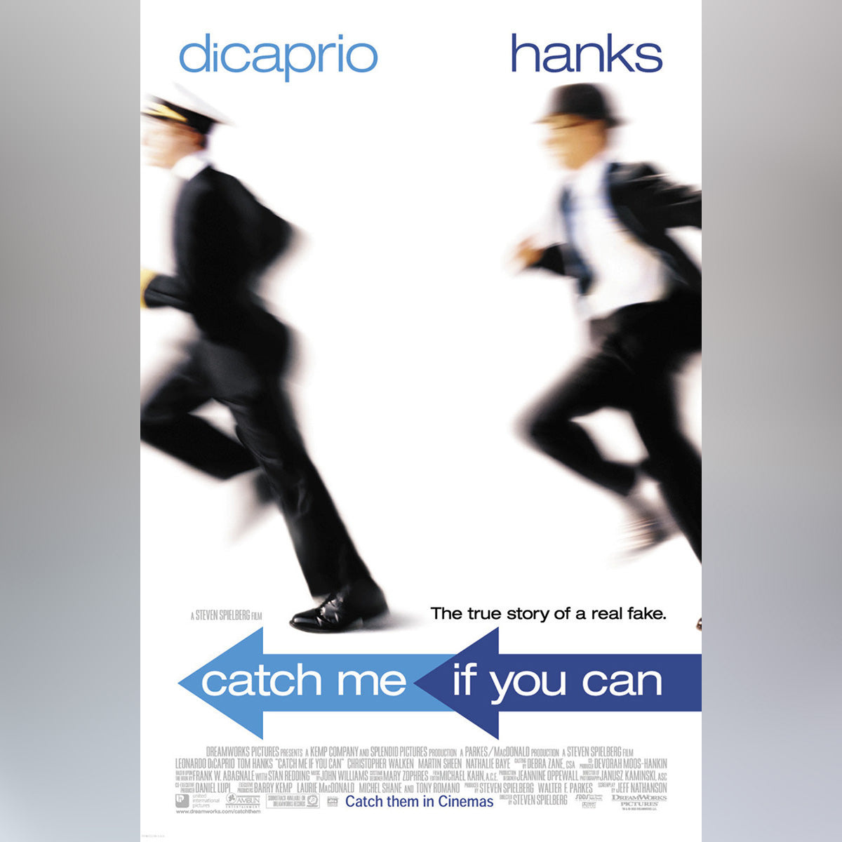 Original Movie Poster of Catch Me If You Can (2002)
