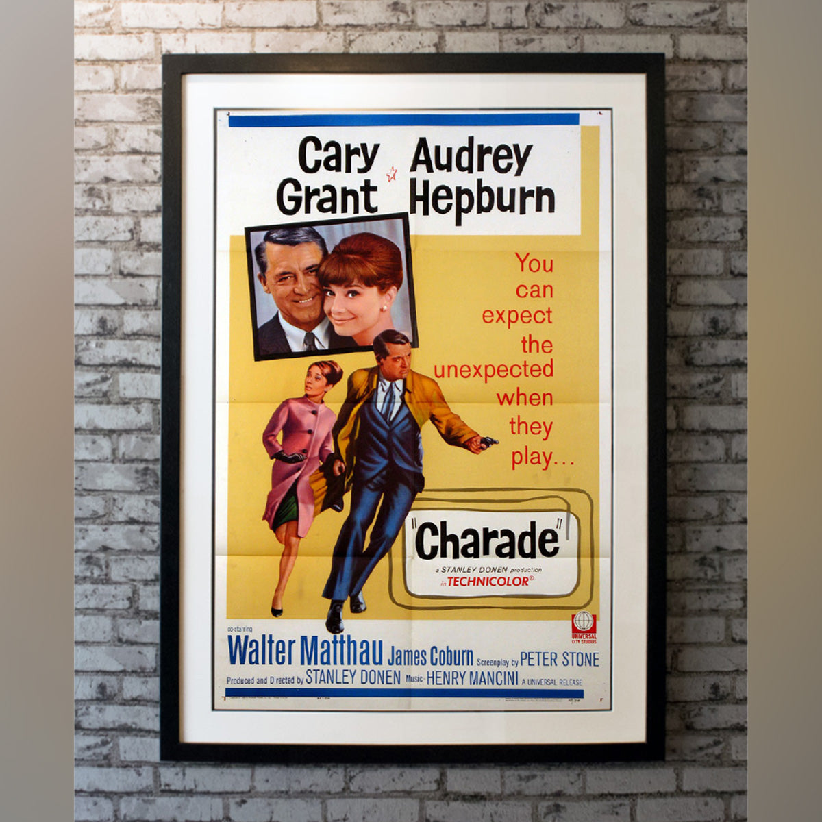 Original Movie Poster of Charade (1963)