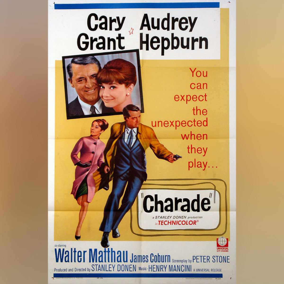 Original Movie Poster of Charade (1963)