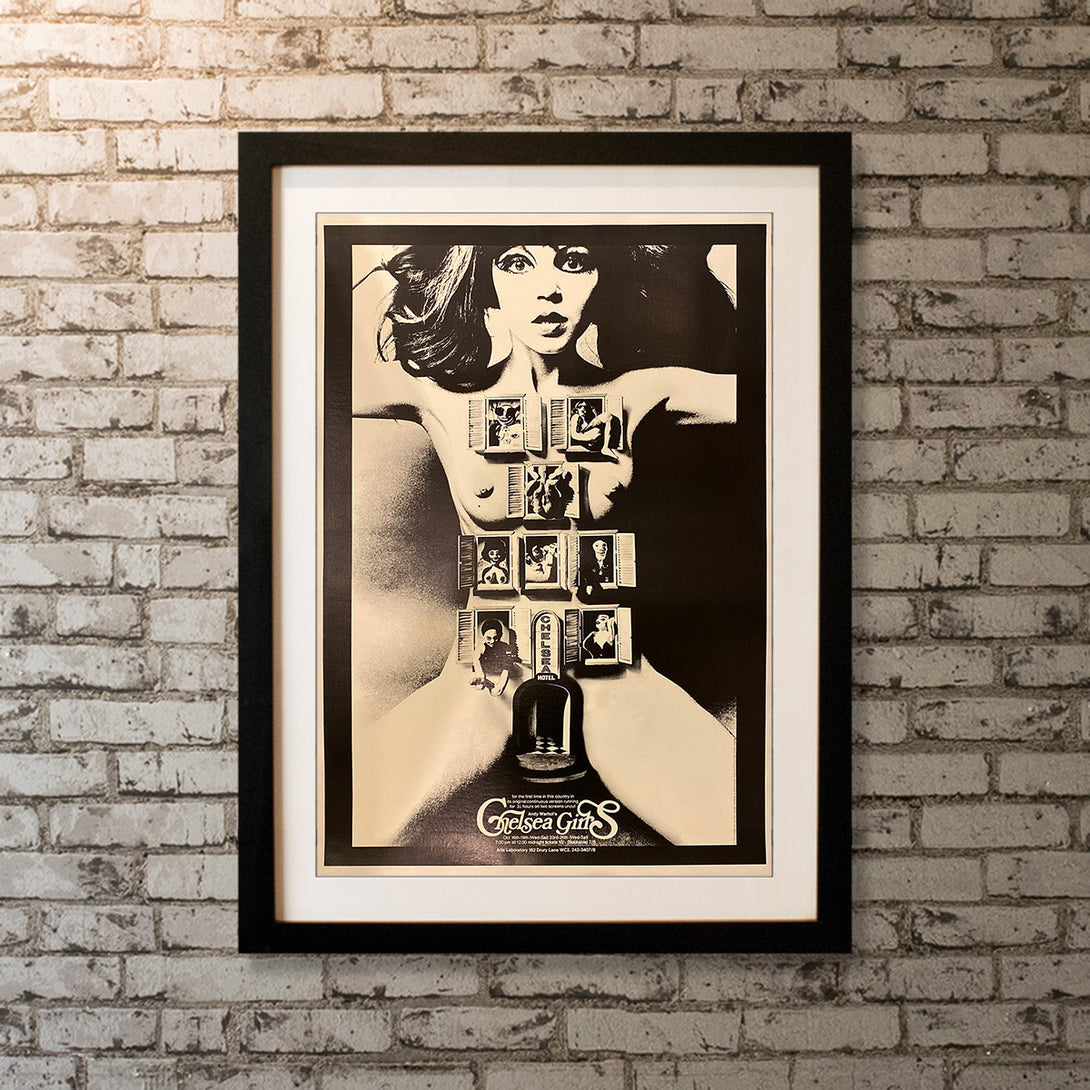 Affiche de film Andy Warhol, Chelsea Girls, originale, signée par Alan Affiche de film Andy Warhol, Chelsea Girls, originale, signée par Alan