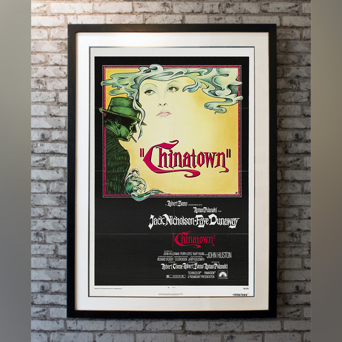 Original Movie Poster of Chinatown (1974)