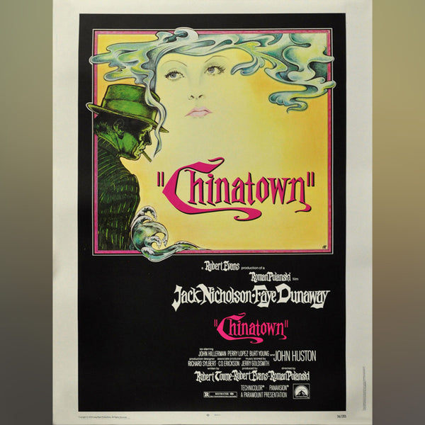 Original Movie Poster of Chinatown (1974)