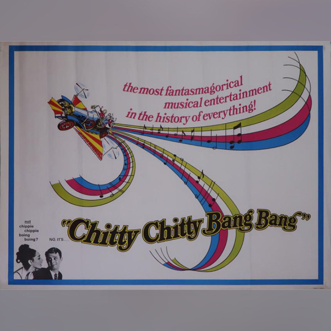 Original Movie Poster of Chitty Chitty Bang Bang (1968)