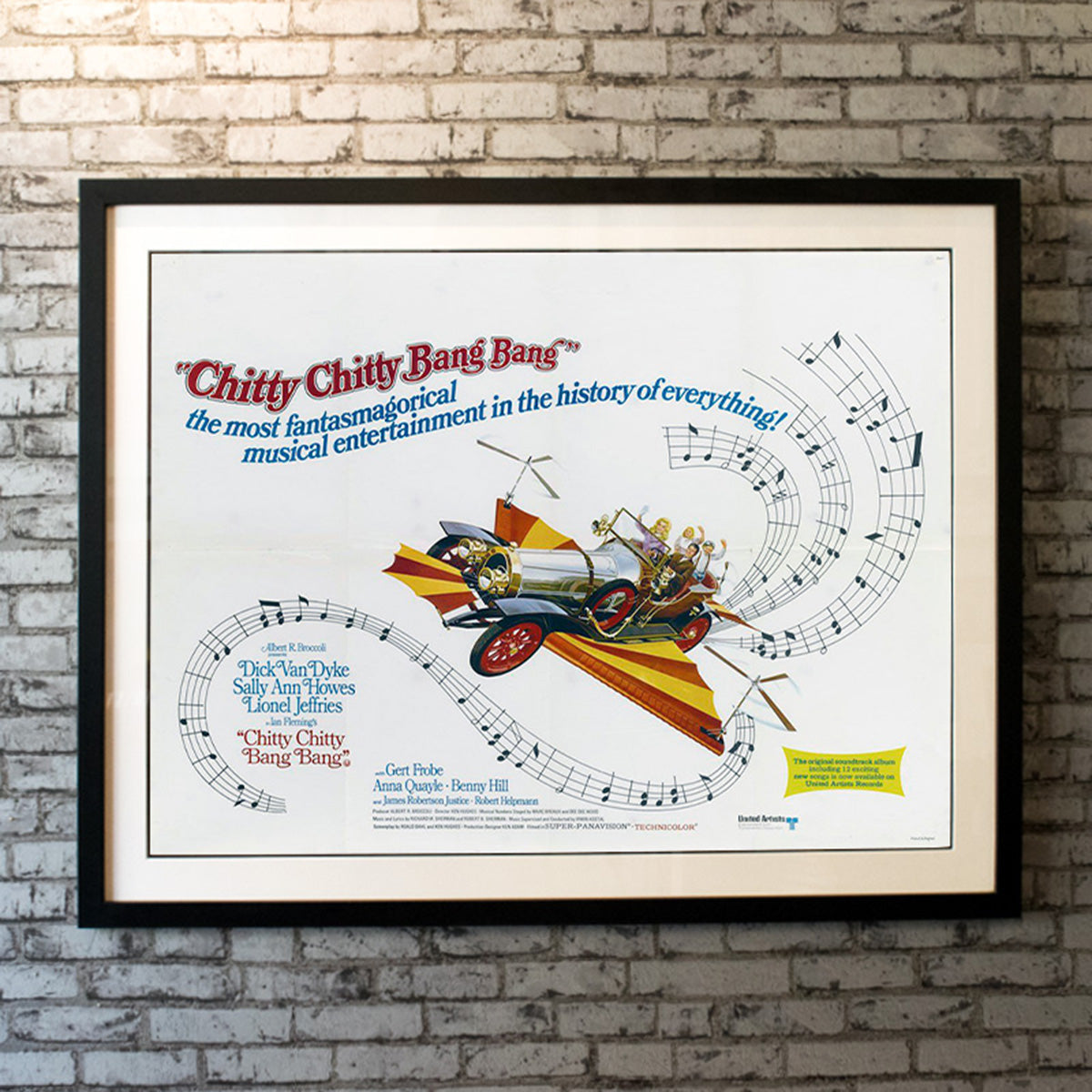 Original Movie Poster of Chitty Chitty Bang Bang (1968)