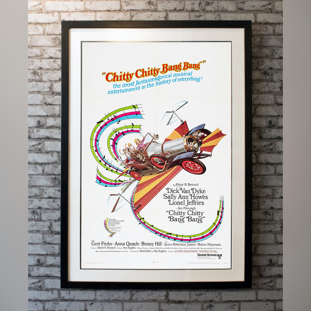 Original Movie Poster of Chitty Chitty Bang Bang (1968)