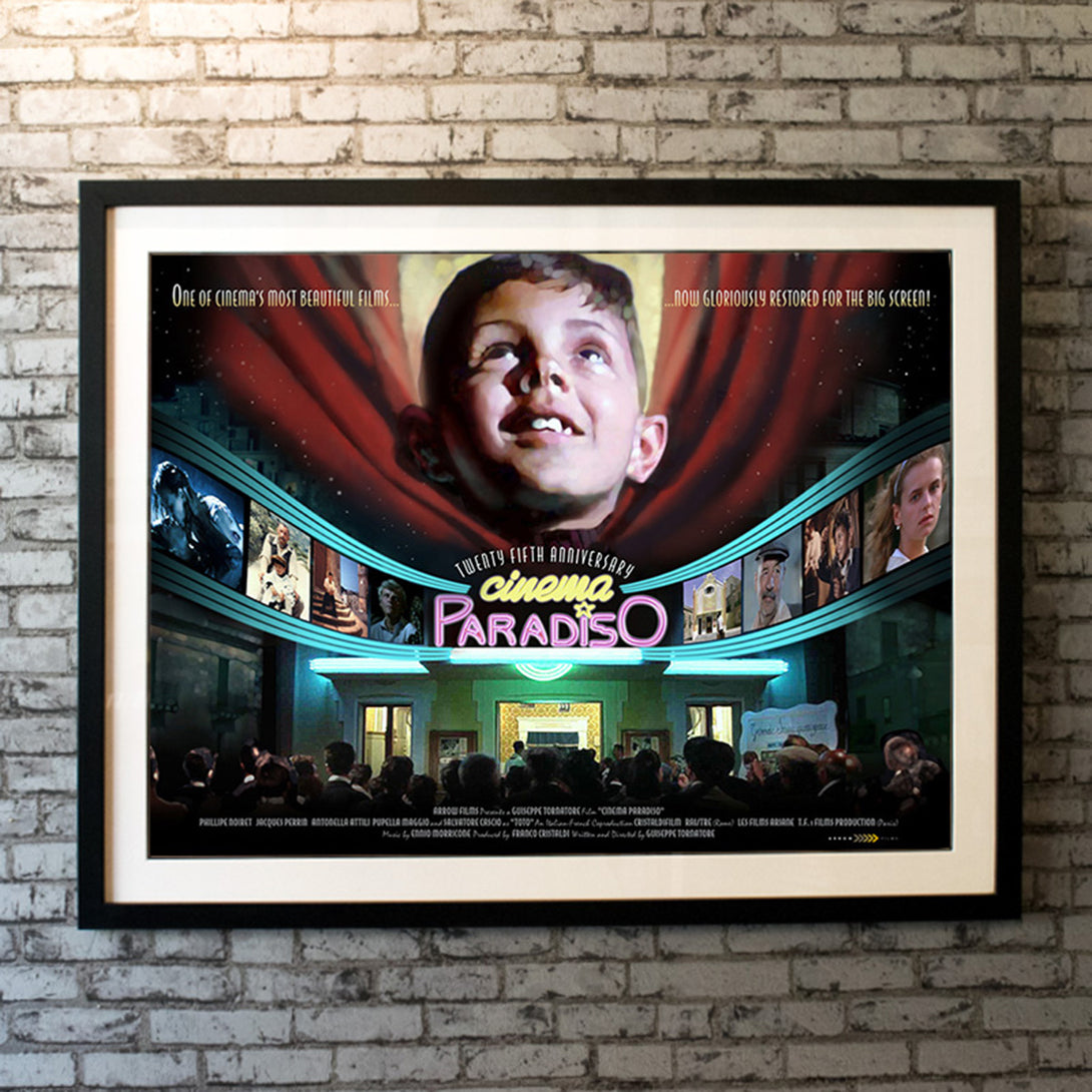 Original Movie Poster of Cinema Paradiso (2013R)