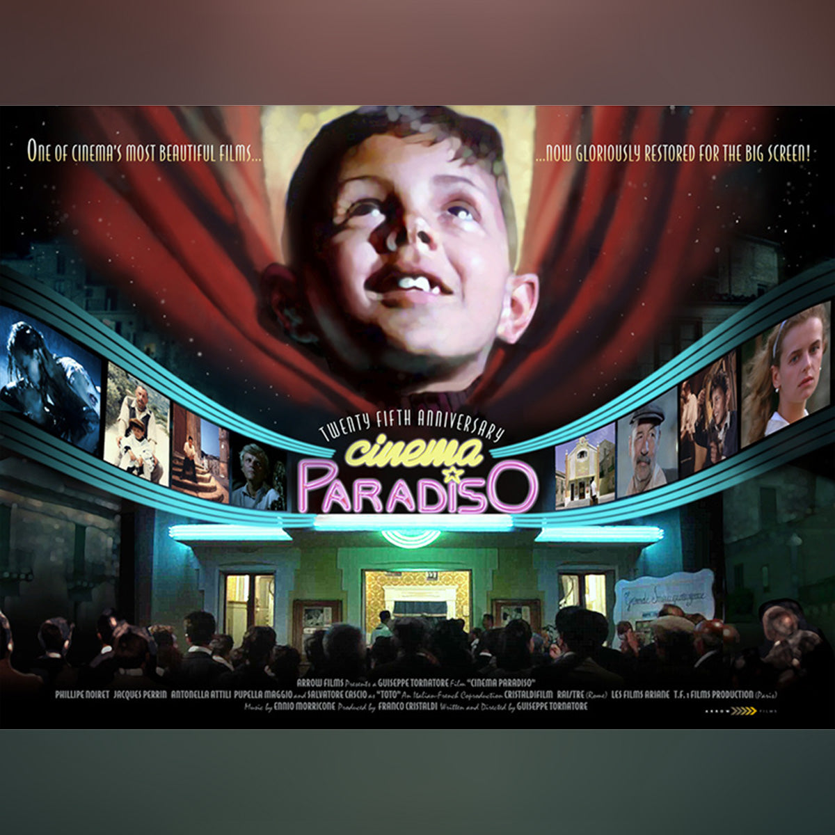 Original Movie Poster of Cinema Paradiso (2013R)