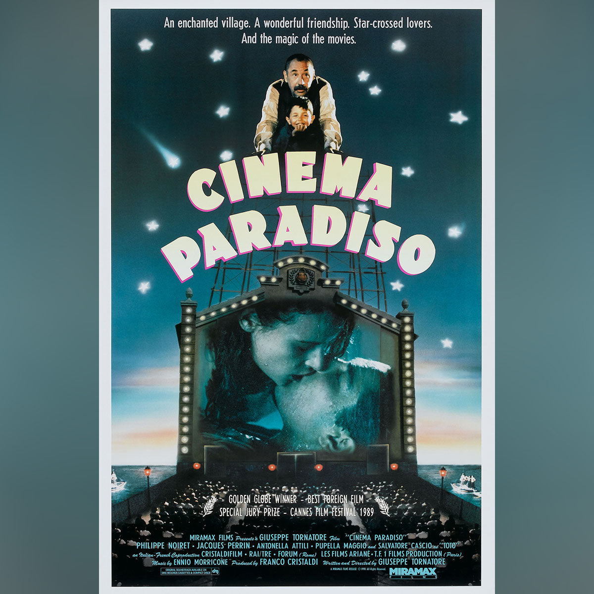 Original Movie Poster of Cinema Paradiso (1988)