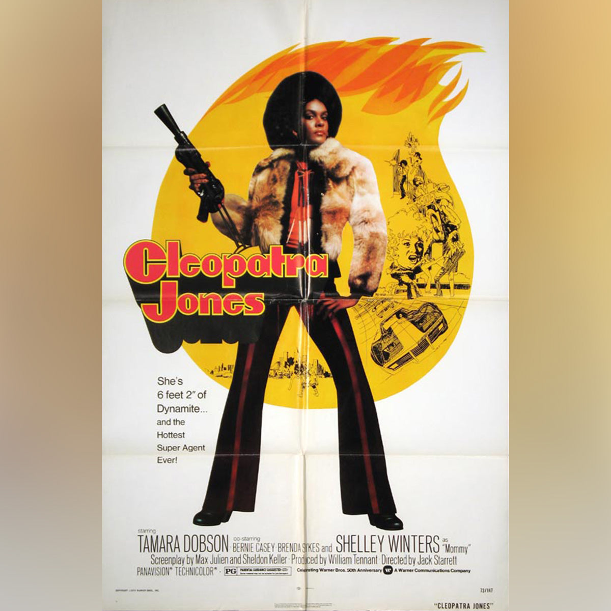 Original Movie Poster of Cleopatra Jones (1973)