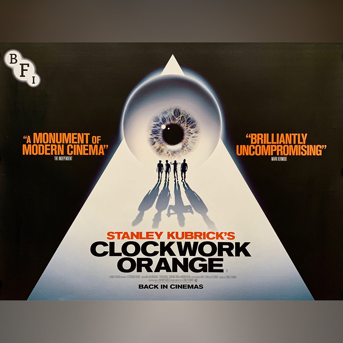 Original Movie Poster of A Clockwork Orange (2019R)