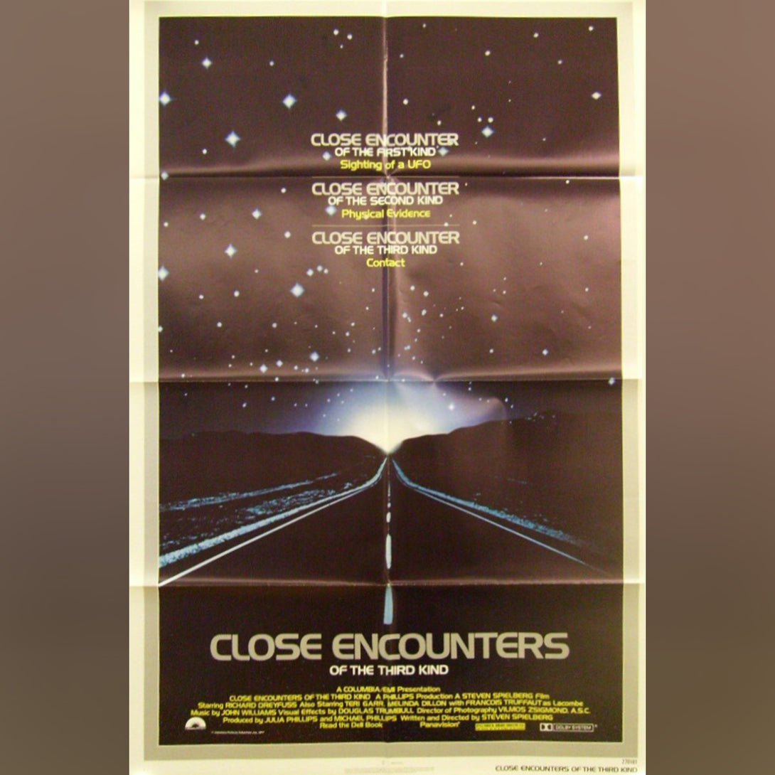 Original Movie Poster of Close Encounters Of The Third Kind (1977)