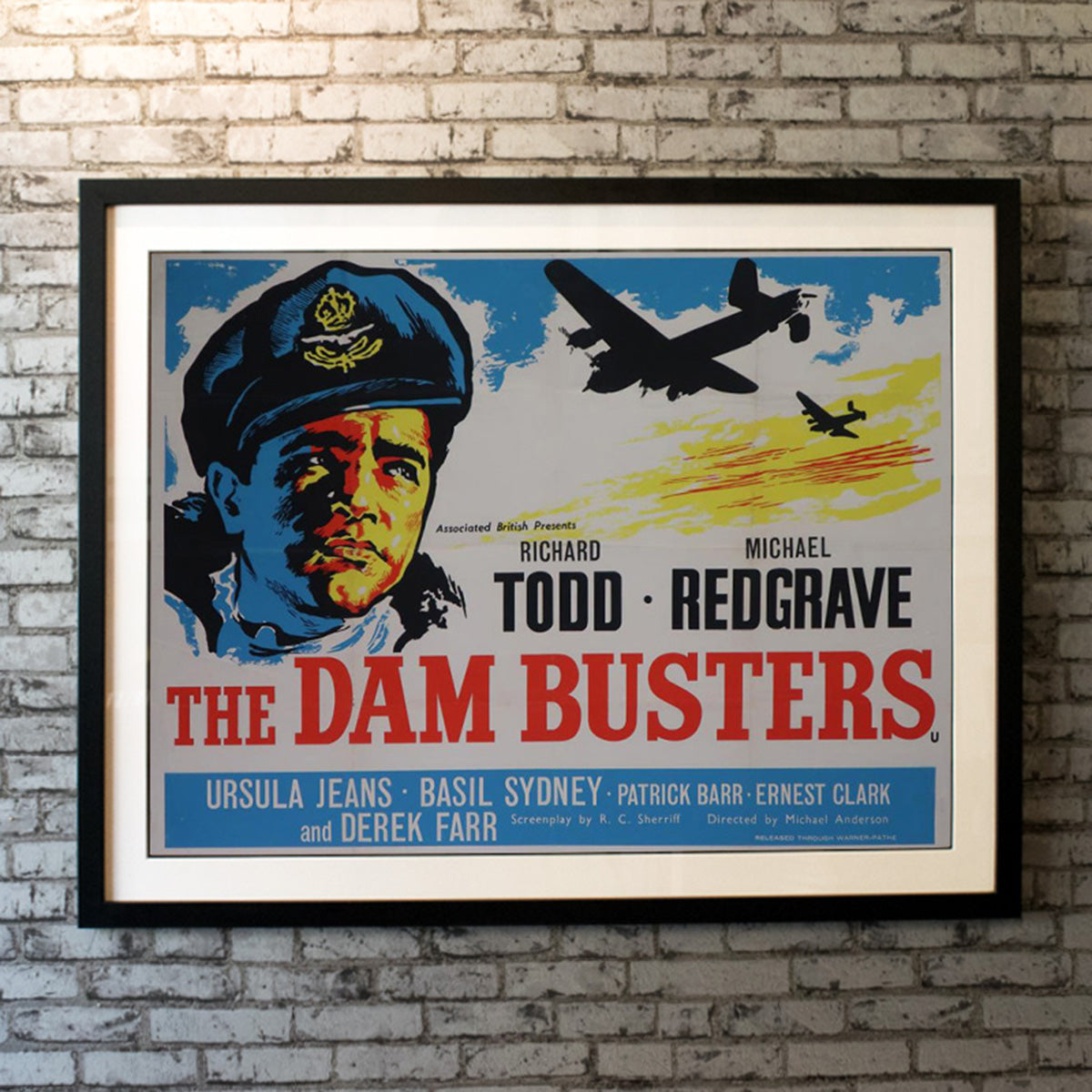 Original Movie Poster of Dam Busters, The (1960R)