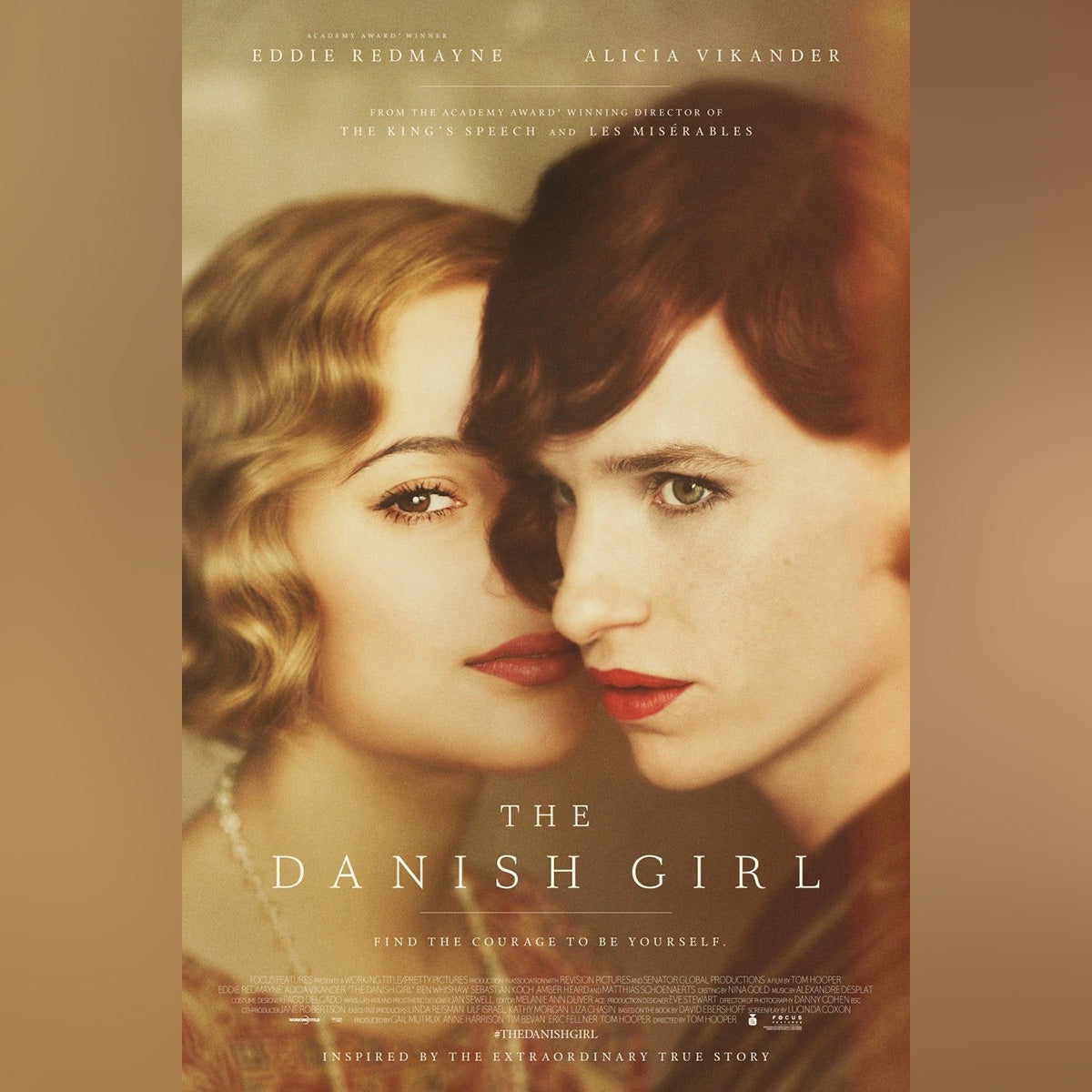 Original Movie Poster of Danish Girl, The (2015)