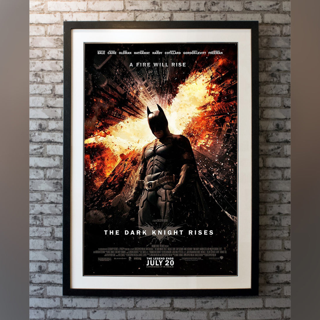 Original Movie Poster of Dark Knight Rises, The (2012)