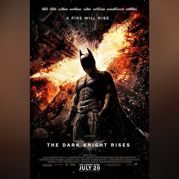 Original Movie Poster of Dark Knight Rises, The (2012)