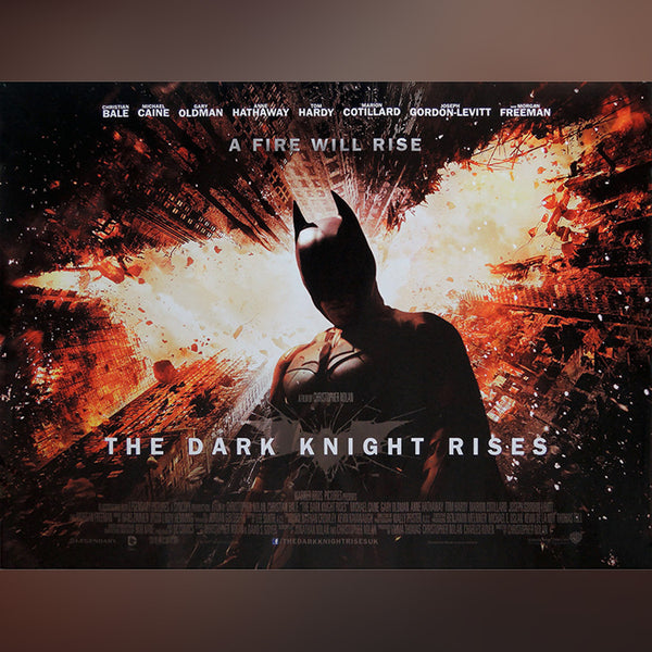 Original Movie Poster of Dark Knight Rises, The (2012)