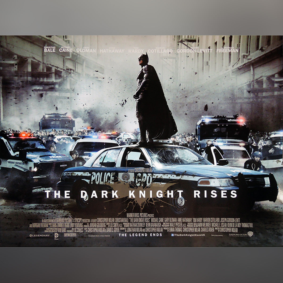 Original Movie Poster of Dark Knight Rises, The (2012)