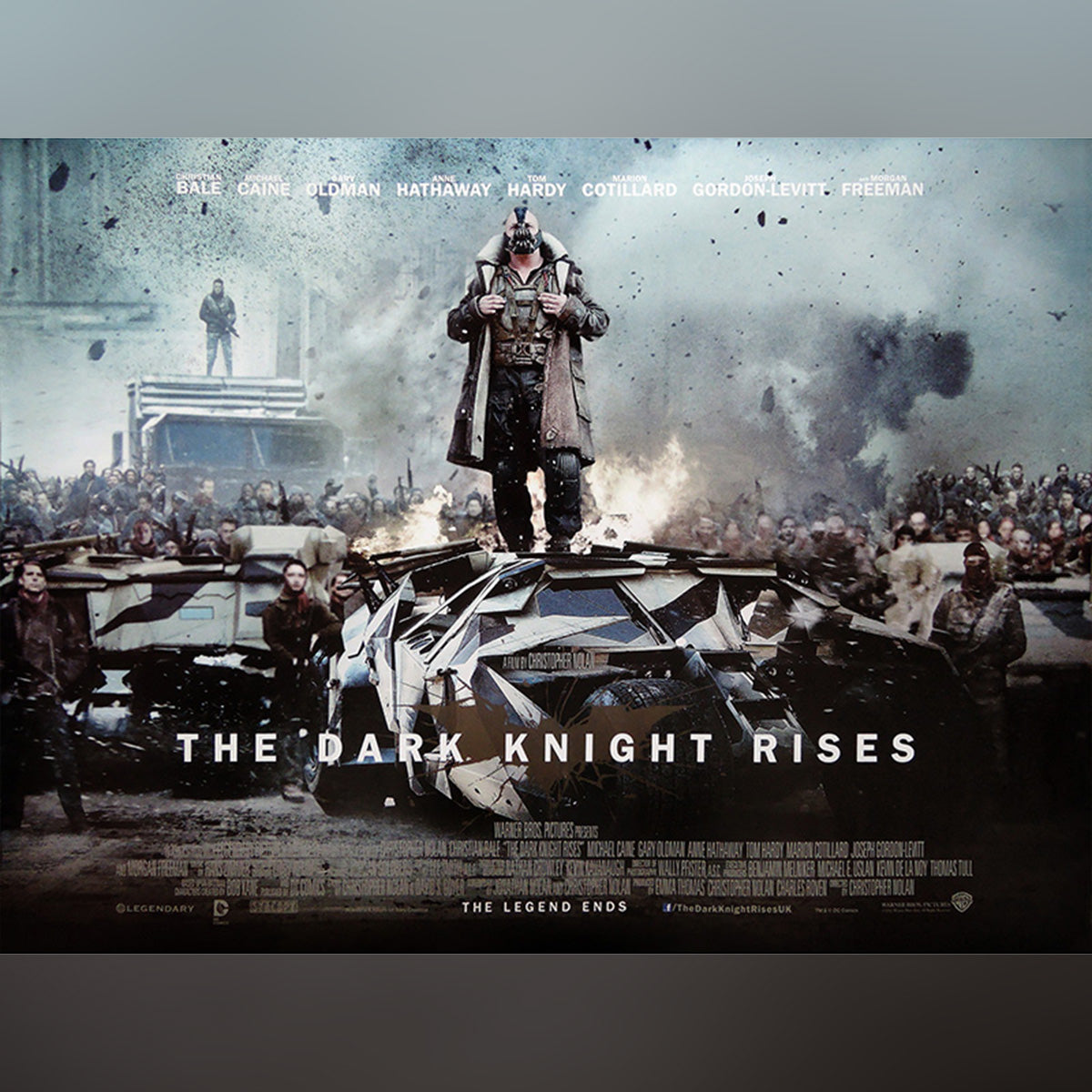 Original Movie Poster of Dark Knight Rises, The (2012)