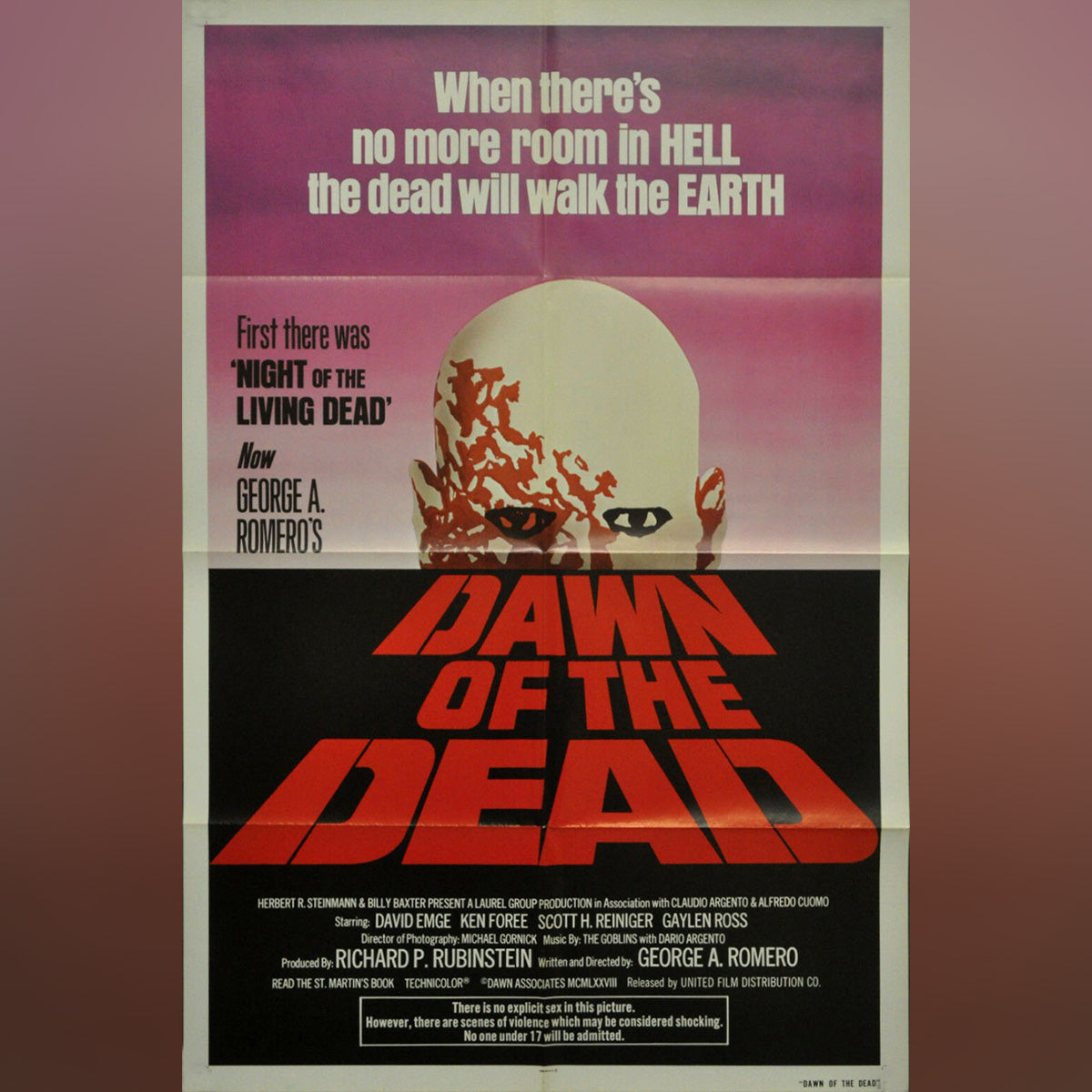 Original Movie Poster of Dawn Of The Dead (1978)