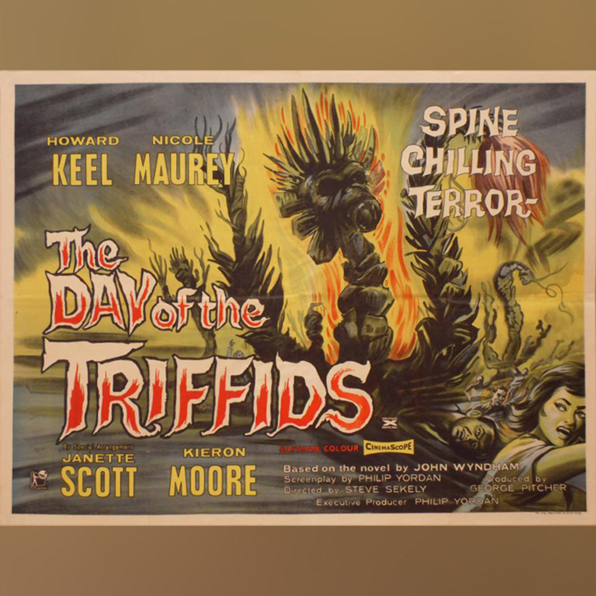 Original Movie Poster of Day Of The Triffids, The (1962)