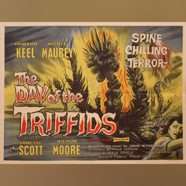 Original Movie Poster of Day Of The Triffids, The (1962)