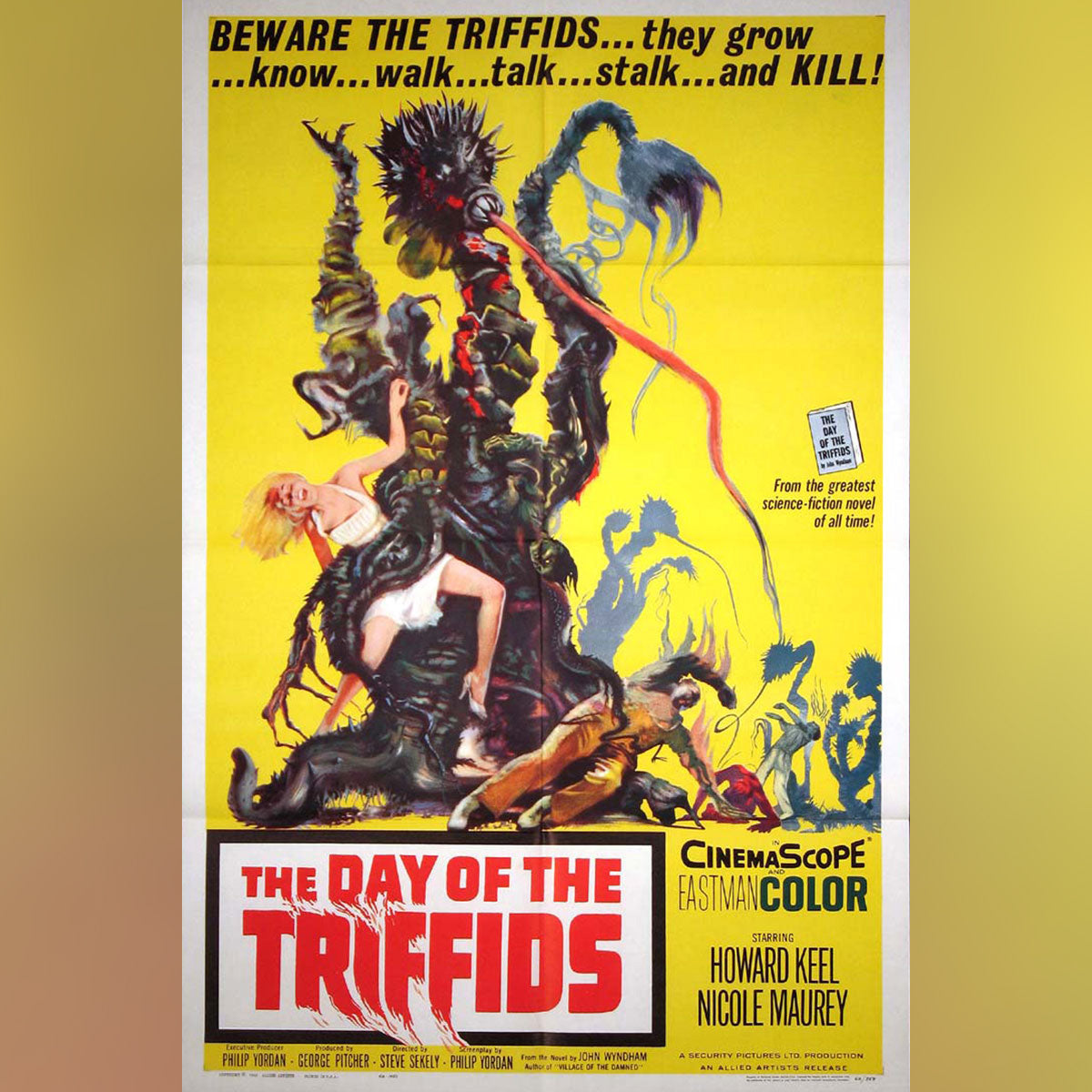 Original Movie Poster of Day Of The Triffids, The (1963)