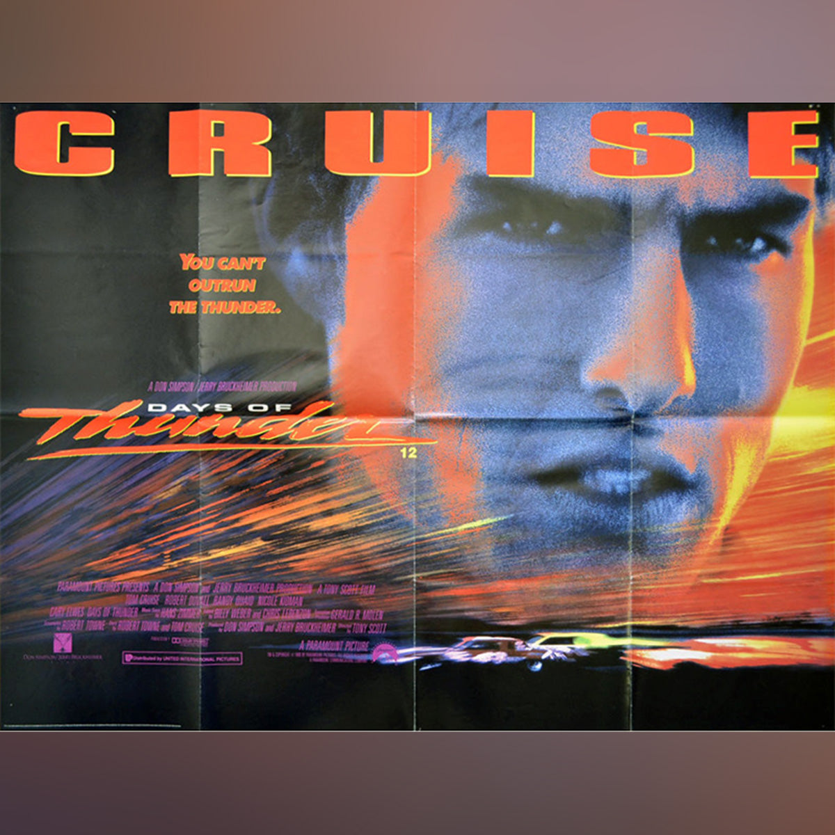 Days Of Thunder Movie Poster Days of thunder movie poster